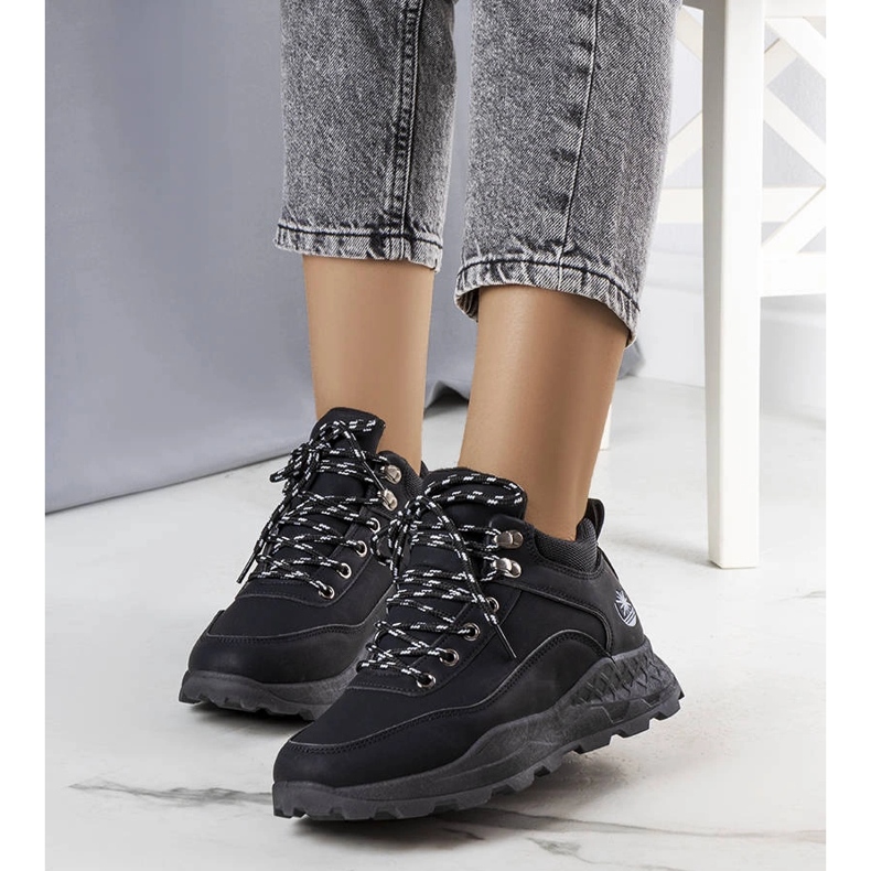 Botas negras con aislamiento para mujer de Durani negro 1 Botas negras con aislamiento para mujer de Durani negro 1