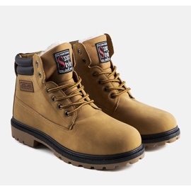 BM Botas aislantes marrones para hombre de Snell marrón 1