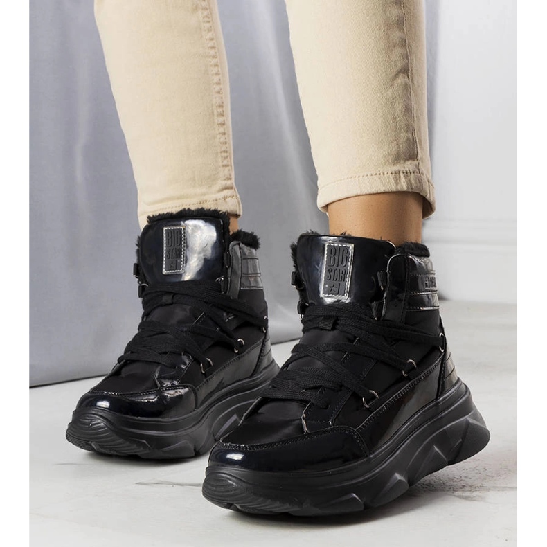 Botas de nieve negras Big Star II274311 negro 1 Botas de nieve negras Big Star II274311 negro 1