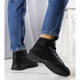 Zapatillas negras con aislamiento Big Star GG274537 906 negro 2