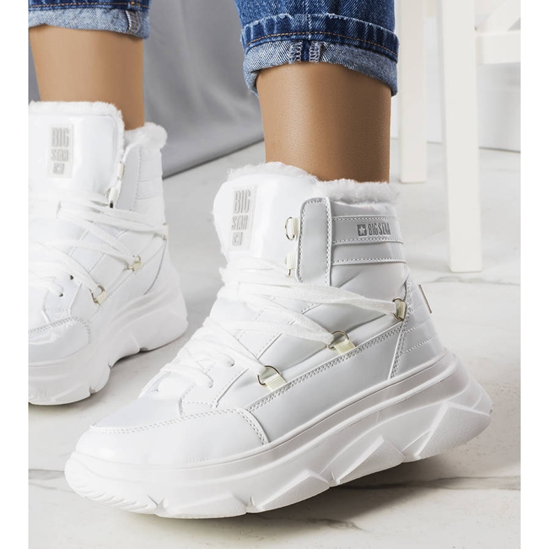 Botas de nieve blancas Big Star II274463 blanco 1