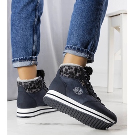Botas azul marino LCJ-22-31-1450L Lee Cooper 2