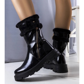 Botas negras con aislamiento de Lensil negro 2