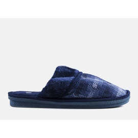 Babuchas hombre Mirem azul marino 1