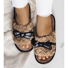 BM Zapatillas marrones con lazo de Peter marrón 1