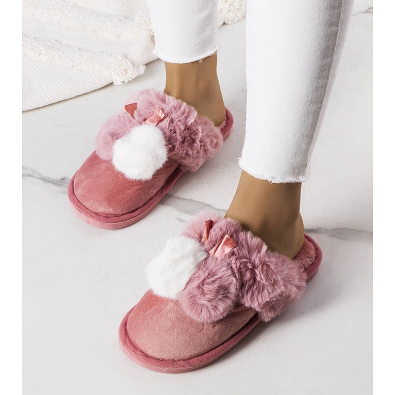 Pantuflas Capota Rosa 1