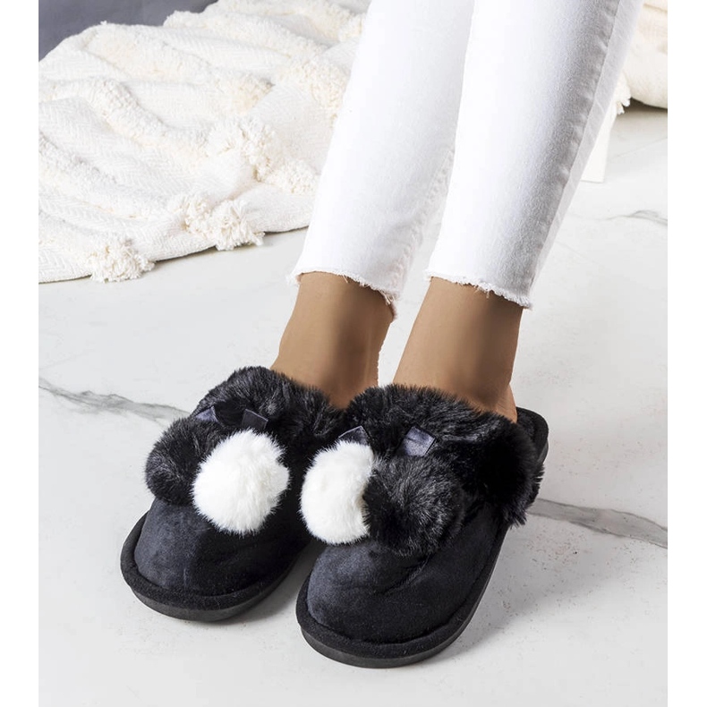 Pantuflas Bonnet negras negro 1