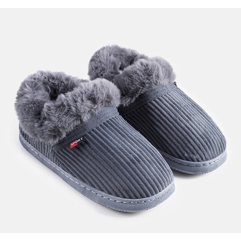 Chanclas altas de hombre Ruest grises 1