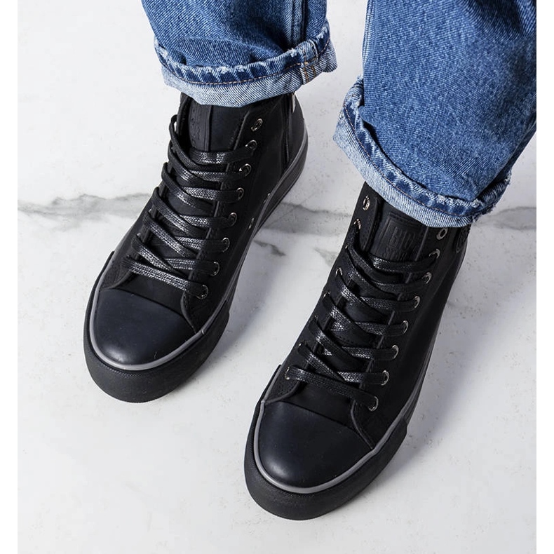 Zapatillas negras con aislamiento Big Star KK274173 negro 1