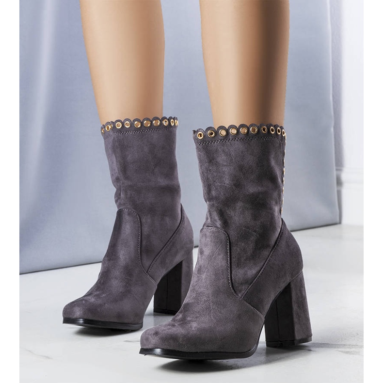 Botines grises de Ellianna 1 Botines grises de Ellianna 1