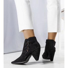 Botas caladas negras de Collins negro 2