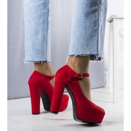 Zapatos de tacón rojo Nathanael 3