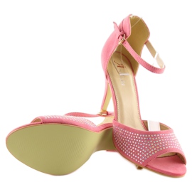 Salón abierto con alfiler F3053 Rosa 2