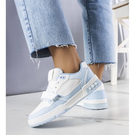 Deportivas de mujer Kadie azules blanco 2
