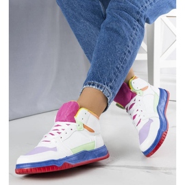 Zapatillas altas Elizabeth de colores multicolor 1
