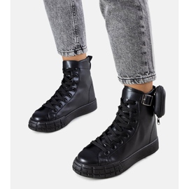 Botines negros con bolsita Willie 3