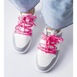 Zapatillas retro blancas Shari blanco 2