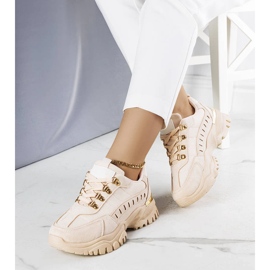 Zapatillas Mindy beige 1