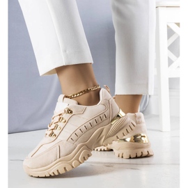 Zapatillas Mindy beige 2