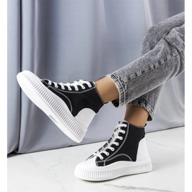 Zapatillas negras con plataforma de Terri negro 1