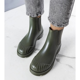 Botas de agua cortas verdes de Michele 1