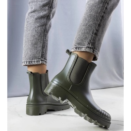 Botas de agua cortas verdes de Michele 2