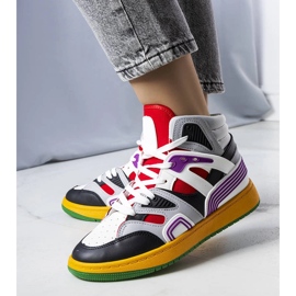 Botines negros de Marjorie blanco 1
