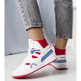 Zapatillas altas marjorie blancas blanco 2