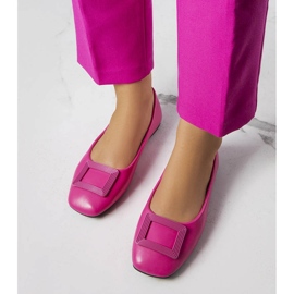 Bailarinas rosas con hebilla Sheller rosado 2
