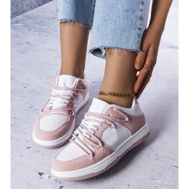 PA1 Zapatillas rosas de Hila. blanco 1