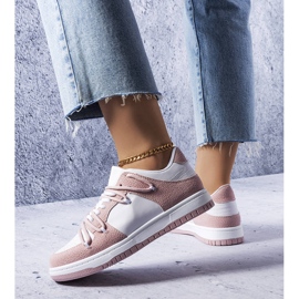 PA1 Zapatillas rosas de Hila. blanco 2