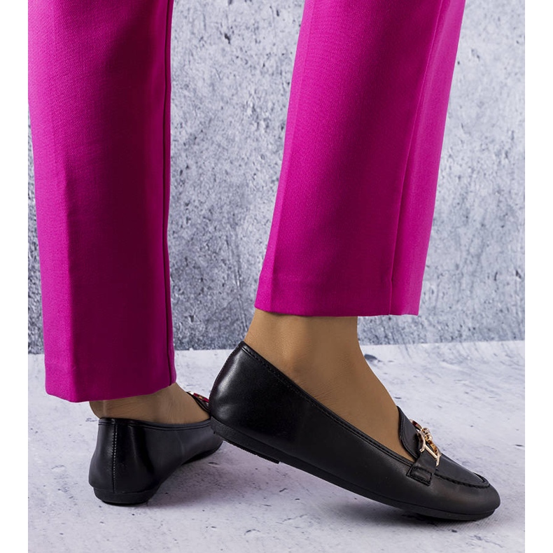 Mocasines negros de Sauvé 1