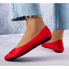 Bailarinas rojas con lazo Chandonnet rojo 1