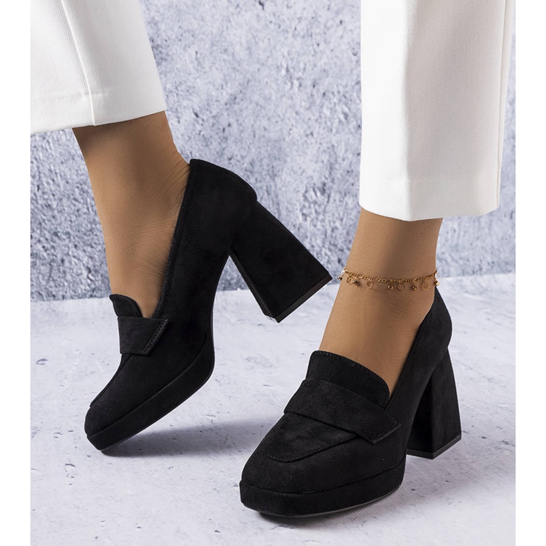 Vinceza Tacones negros de Vincez 1