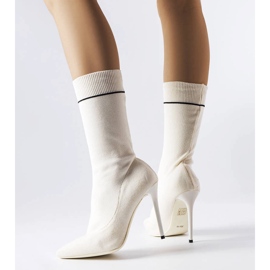 Botas calcetín blancas de Pelletier blanco 2