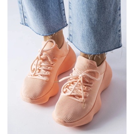 Deportivas de tejido rosa de Lavallée rosado 2