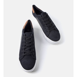 Deportivas de hombre Cinq negras negro 2