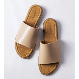 Zapatillas elegantes beige de Mainville 1