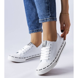 Deportivas caladas blancas Big Star FF274024 blanco 1
