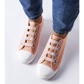 Zapatillas slip-on rosas de Big Star HH274096 rosado 2