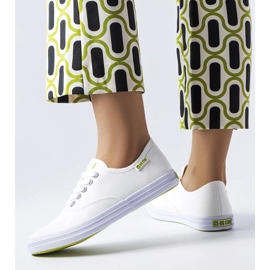 Deportivas Big Star JJ274260 tejido blanco 1