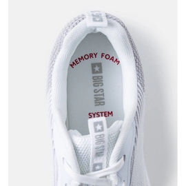 Deportivas Big Star de hombre blancas y grises JJ174286 blanco 3