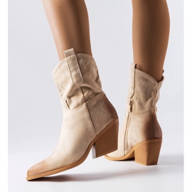 Bota campera clásica Marcheterre beige 1