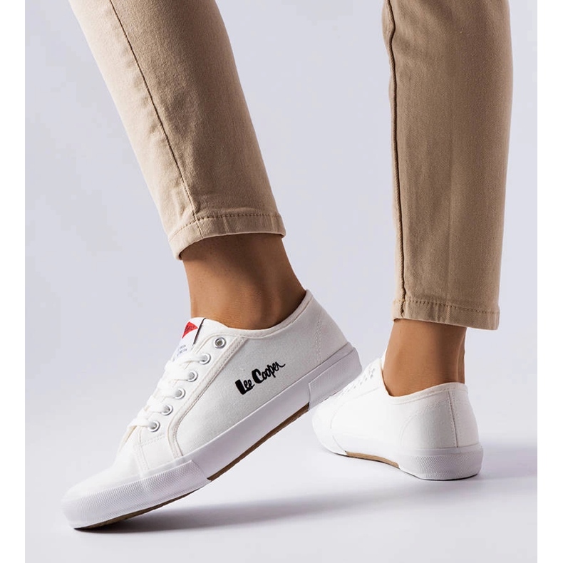 Lee Cooper LCW-23-44-1648L zapatillas blancas blanco 1