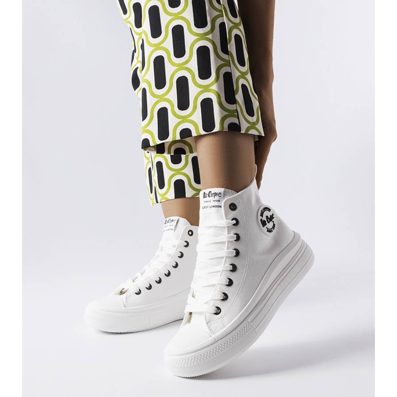 Lee Cooper LCW-23-44-1627L zapatillas blancas blanco 1