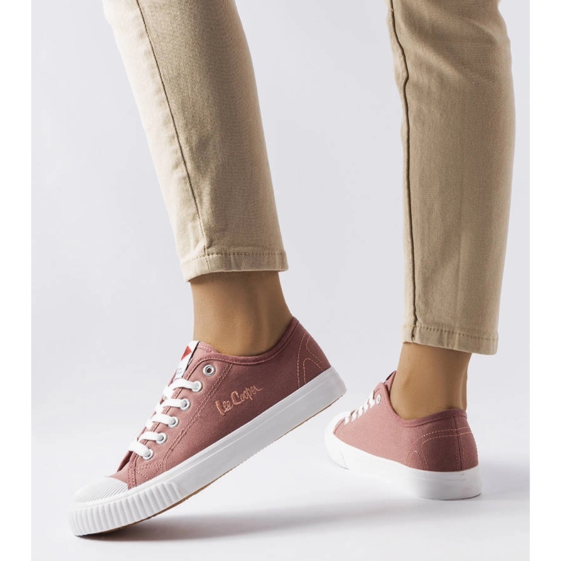 Lee Cooper LCW-23-44-1646L zapatillas rosas 1