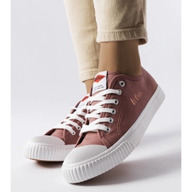Lee Cooper LCW-23-44-1646L zapatillas rosas rosado 2