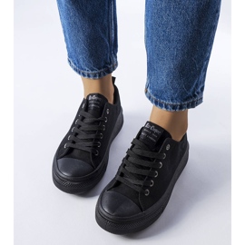 Lee Cooper LCW-23-44-1624L zapatillas negras negro 2