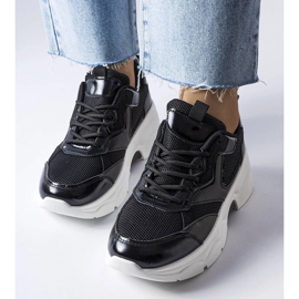 Zapatillas negras de mujer de Séguin negro 2