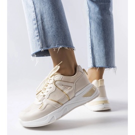Zapatillas multitejido beige de Caya 1